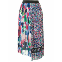 Karl Lagerfeld asymmetric pleated skirt - Rosa