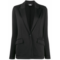 Karl Lagerfeld Blazer Rue St-Guillaume de jérsei - Preto