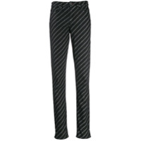 Karl Lagerfeld Calça jeans com logo - Preto