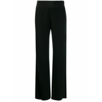 Karl Lagerfeld Calça pantalona de alfaiataria - Preto