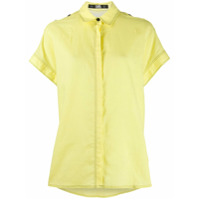 Karl Lagerfeld Camisa com fechamento oculto - Amarelo