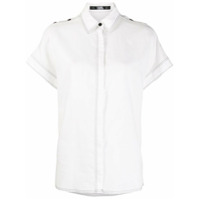 Karl Lagerfeld Camisa com fechamento oculto - Branco