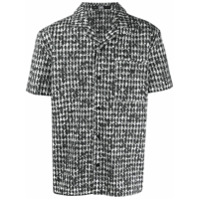 Karl Lagerfeld Camisa mangas curtas Karl com estampa - Preto