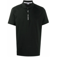 Karl Lagerfeld Camisa polo com zíper - Preto