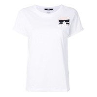 Karl Lagerfeld Camiseta com bolso 'Karl' - Branco