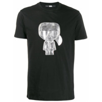 Karl Lagerfeld Camiseta com estampa Ikonik - Preto