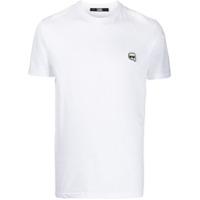 Karl Lagerfeld Camiseta com patch pequeno - Branco