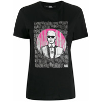 Karl Lagerfeld Camiseta estampada x Endless Karl - Preto