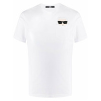 Karl Lagerfeld Camiseta Ikonik com bolso - Branco