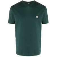Karl Lagerfeld Camiseta Ikonik com patch - Verde