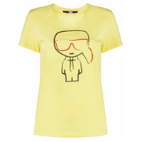 Karl Lagerfeld Camiseta Ikonik Karl - Amarelo