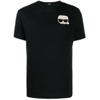 Karl Lagerfeld Camiseta Ikonik Karl - Preto