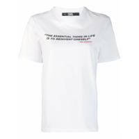 Karl Lagerfeld Camiseta 'Legend Karlism' - Branco