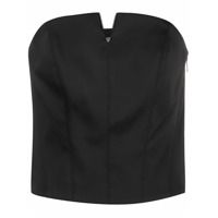 Karl Lagerfeld Corset x Carine de cetim - Preto