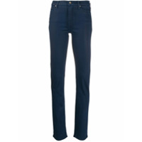 KARL LAGERFELD DENIM Calça jeans slim cintura média - Azul