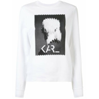 Karl Lagerfeld Karl Legend Print Sweatshirt - Branco