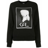 Karl Lagerfeld Karl Legend print sweatshirt - Preto