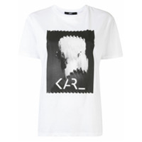 Karl Lagerfeld Karl Legend Print T-shirt - Branco