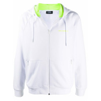 Karl Lagerfeld Moletom com capuz e logo - Branco