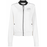 Karl Lagerfeld Rue St-Guillaume bomber jacket - Branco