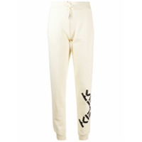 Kenzo Calça esportiva com estampa de logo - Neutro