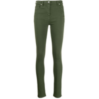 Kenzo Calça jeans skinny cintura alta - Verde