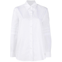 Kenzo Camisa com detalhe de pregas nas mangas - Branco