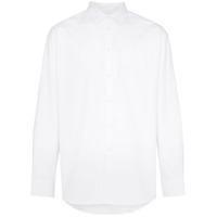Kenzo Camisa mangas longas com estampa de logo - Branco