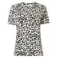 Kenzo Camiseta com estampa de leopardo - Branco
