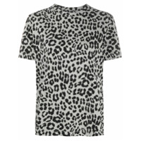 Kenzo Camiseta com estampa de leopardo - Cinza