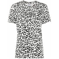 Kenzo Camiseta com estampa de leopardo - Preto