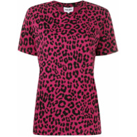 Kenzo Camiseta com estampa de leopardo - Rosa