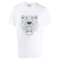 Kenzo Camiseta com estampa de tigre - Branco