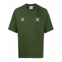 Kenzo Camiseta decote careca com logo - Verde