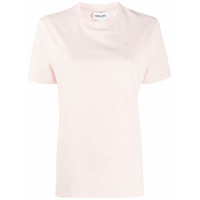 Kenzo Camiseta mangas curtas com patch de logo - Rosa