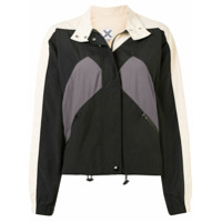 Kenzo Jaqueta corta vento com detalhe de listras - Preto