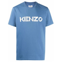 Kenzo logo-print short-sleeve T-shirt - Azul