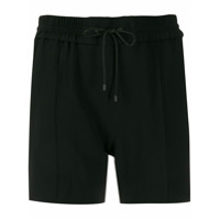 Kenzo Short esportivo com listras laterais - Preto