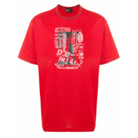Kolor Camiseta com estampa gráfica - Vermelho