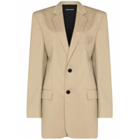 Kwaidan Editions Blazer oversized com abotoamento simples - Neutro