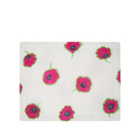 La Doublej Conjunto 2 toalhas americana com estampa floral - Branco
