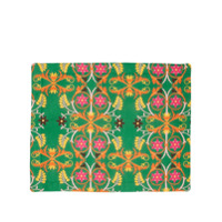 La Doublej Conjunto 2 toalhas americana com estampa floral - Verde