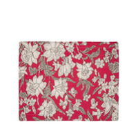 La Doublej Conjunto 2 toalhas americana com estampa floral - Vermelho