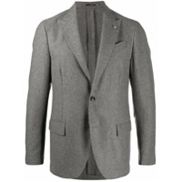 Lardini long sleeve cashmere blazer - Cinza