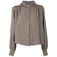 LE SOLEIL D'ETE Camisa Emanuele gola alta - Cinza