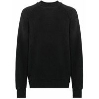 Les Tien classic raglan cotton sweatshirt - Preto