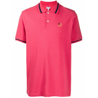 LOEWE Camisa polo com bordado de anagrama - Vermelho