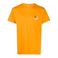 LOEWE Camiseta com bordado de anagrama - Laranja