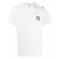 LOEWE Camiseta mangas curtas com estampa de anagrama - Branco