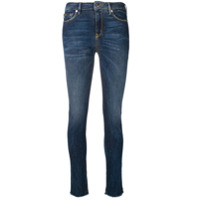 Love Moschino Calça jeans skinny cintura média - Azul